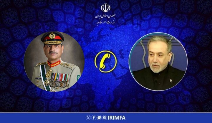 Araghchi, Munir discuss latest regional developments in call