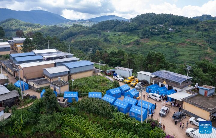 China Yunnan activity Level-IV emergency response after quake