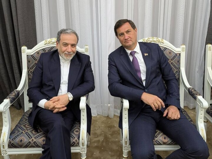 FM Araghchi meets with Belarusian counterpart in Kyrgyzstan