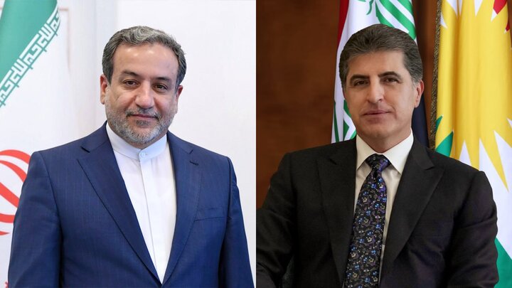 Nechirvan Barzani meets with Araghchi, Pezeshkian