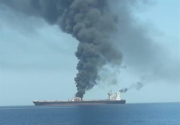 Two tankers explode in unsafe Hormuz route: IRGC