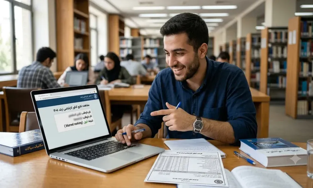 اعلام نتایج کنکور کارشناسی ارشد ۱۴۰۵