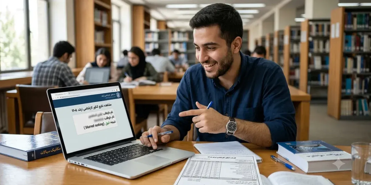 اعلام نتایج کنکور کارشناسی ارشد ۱۴۰۵
