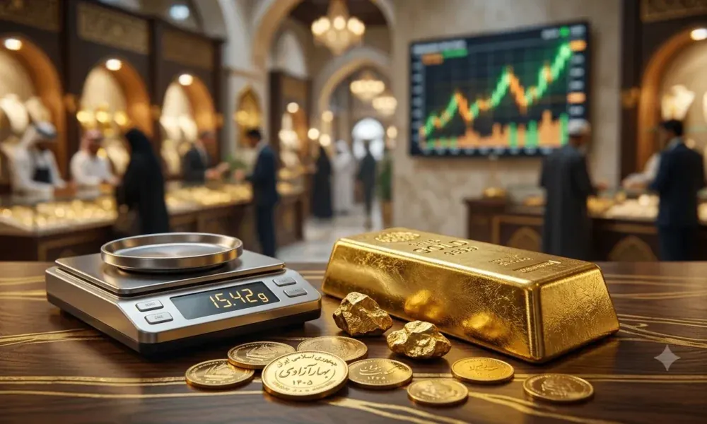 قیمت طلا ۱۸ عیار امروز ۵ شهریور ۱۴۰۵