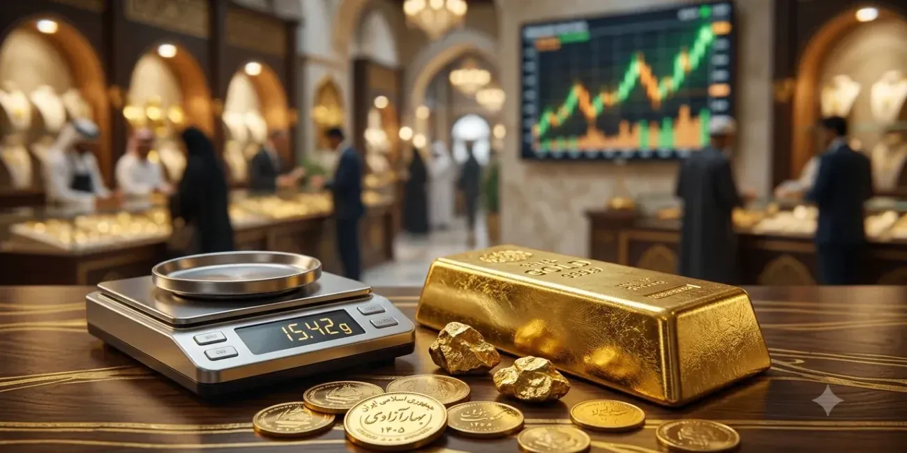 قیمت طلا ۱۸ عیار امروز ۵ شهریور ۱۴۰۵