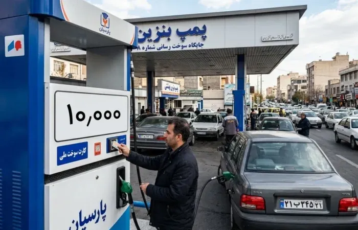 قیمت بنزین ۷ شهریور ۱۴۰۵ و افزایش نرخ سوم به ۱۰ هزار تومان
