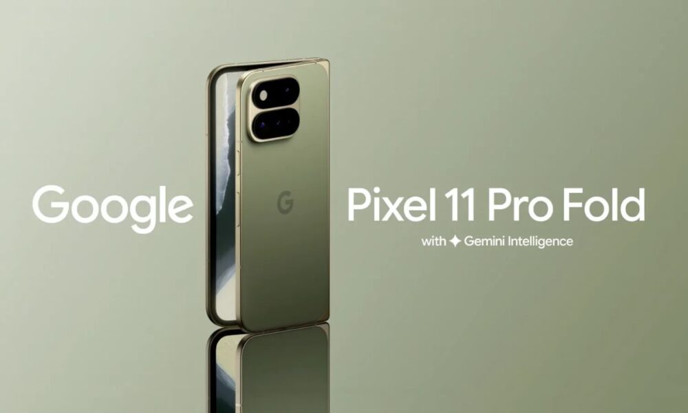 پیکسل ۱۱ پرو فولد گوگل معرفی شد؛ تاشوی جدید با قدرت Tensor G۶ و هوش مصنوعی Gemini Google Pixel 11 fold