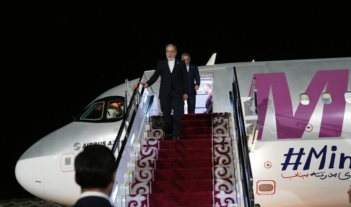 VIDEO: FM Araghchi arrives in Najaf for Arbaeen pilgrimage