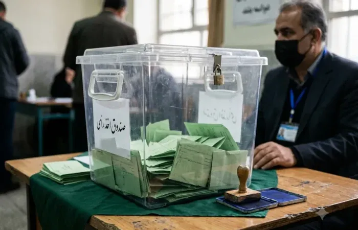 صندوق رأی و برگه رأی در انتخابات شوراهای اسلامی ایران
