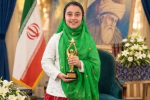 درخشش هنرمند مسجدسلیمانی در جشنواره ملی کودک و مولانا