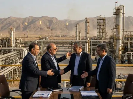 توافق چهارجانبه برای تأمین پایدار گاز پتروشیمی مسجدسلیمان؛ برنامه مشترک برای جمع‌آوری گازهای فلر