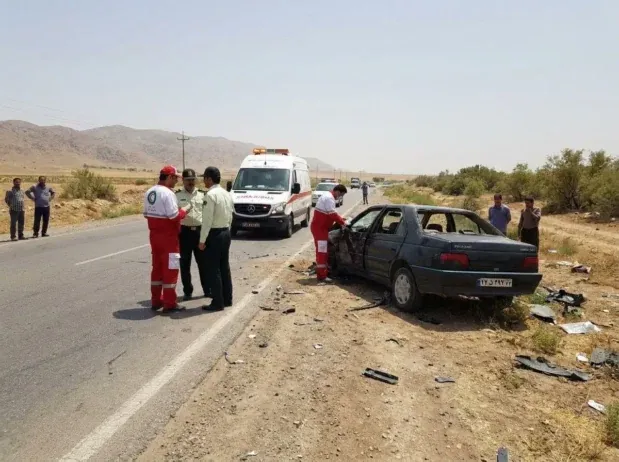 تصادف مرگبار در جاده مسجدسلیمان ـ اهواز؛ چهار عضو یک خانواده جان باختند