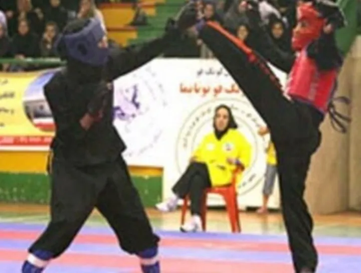 برگزاری مسابقات کونگ‌فو دختران شمال‌غرب کشور در تبریز