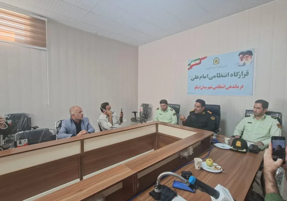 امنیت، خط قرمز پلیس اسکو