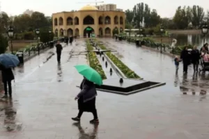 فعالیت سامانه بارشی در آذربایجان شرقی