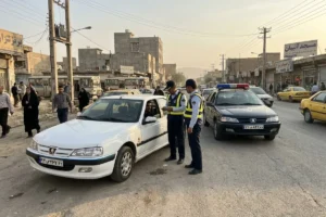 توقیف پژو پارس با ۳۸ میلیون تومان خلافی در مسجدسلیمان