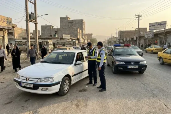توقیف پژو پارس با ۳۸ میلیون تومان خلافی در مسجدسلیمان
